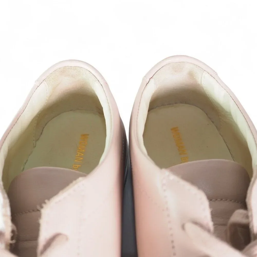 Woman by Common Projects Achilles Leather Sneakers‎ Apricot Pink Women's 7/38